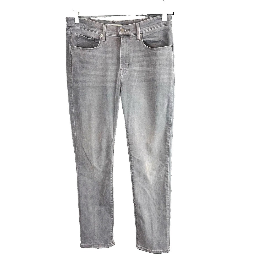 Levi's Classic Straight Women's Gray Denim Jeans Mid Rise W30 L30 Size 10